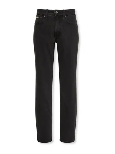 Calvin Klein Jeans Džínsy 'ESSENTIAL'  čierny denim