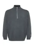 Jack & Jones Plus Sveter 'JORNORREBRO'  tmavosivá
