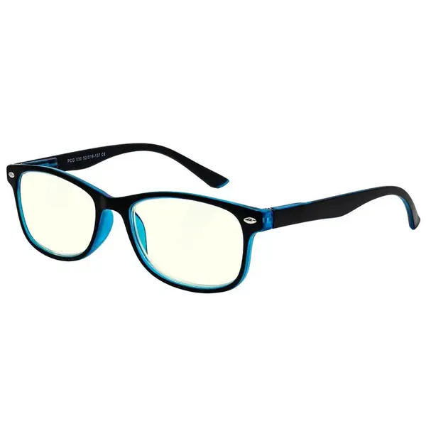 Okuliare na Počítač PCG030 modrý plastový rám +1,0