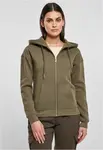 Women's Classic Olive Zipper Hoodie