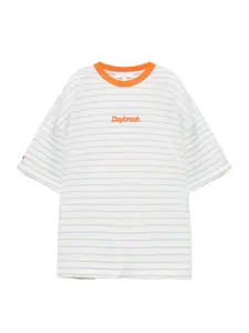 Pull&Bear Tričko  svetlomodrá / homárová / biela