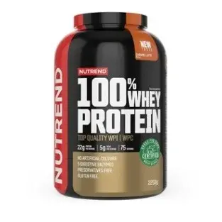 NUTREND 100% Whey protein karamelové latté 2250 g
