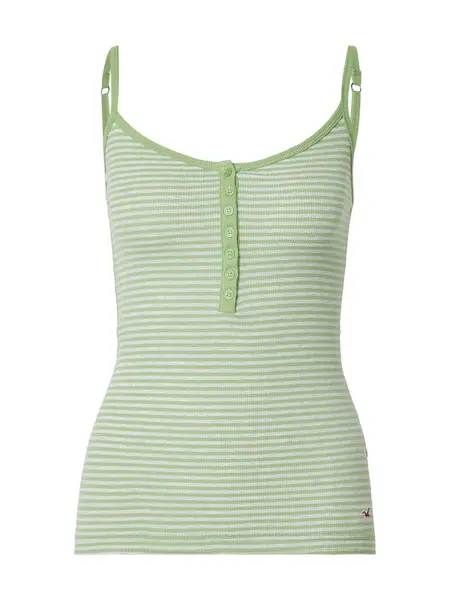 HOLLISTER Top 'MAR4 BARE HENLEY CAMI DTC EX'  zelená