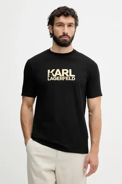 Karl Lagerfeld tričko pánské bavlněné