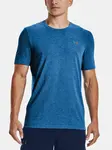 Under Armour T-Shirt UA Rush Seamless GeoSport SS-BLU - Men