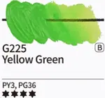 Kvašové barvy Mijello – 225 Yellow Green