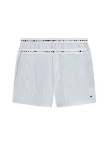 TOMMY HILFIGER Boxerky  svetlomodrá / biela