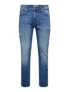 Only & Sons Džínsy 'ONSWEFT'  modrá denim