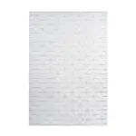 KOBEREC, 160/230 cm šedá, bílá