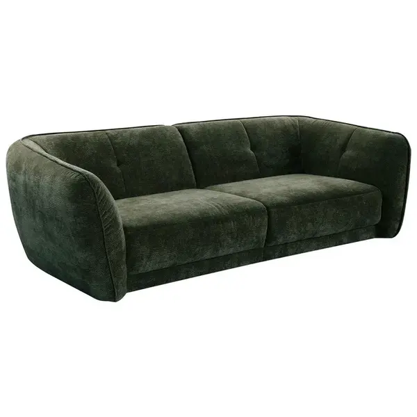 Sit & More POHOVKA BIG SOFA, textil, olivově zelená