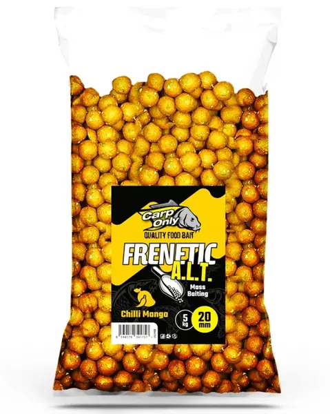 Carp only boilies frenetic a.l.t. chilli mango 5 kg - 20 mm