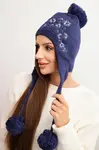 Kesi Dámská ušanka Emma K343 denim