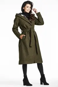 Awama Woman's Coat A680 Khaki