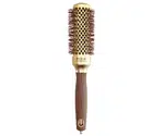 Kulatý foukací kartáč na vlasy Olivia Garden Expert Blowout Shine Gold  a  Brown - 33 mm (ID2049) + dárek zdarma