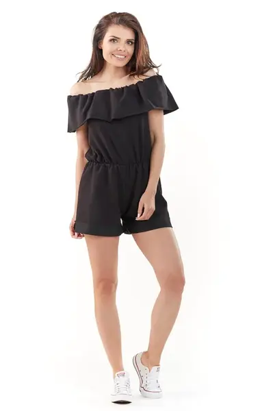 Infinite You Woman's Jumpsuit M164 Black
