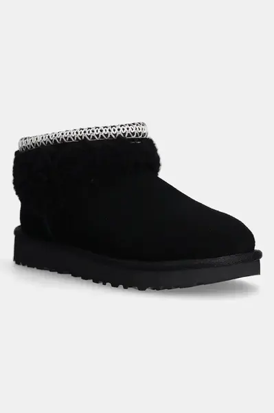 UGG  Semišové sněhule  Classic Ultra Mini Maxi Curly