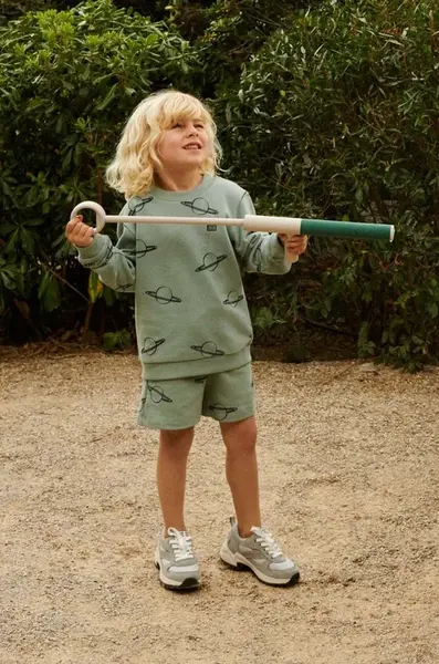 Liewood  Dětské bavlněné šortky  Gram Printed Sweatshorts