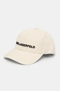 Bavlněná baseballová čepice Karl Lagerfeld K/ESSENTIAL