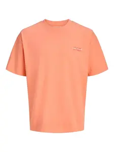 Jack & Jones Junior Tričko 'JCOETERNA'  oranžová / homárová / biela
