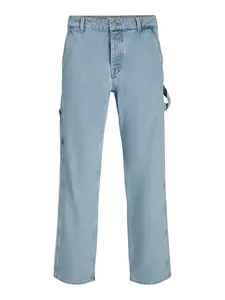 JACK & JONES Rifľové kapsáče 'JJEddie'  modrá denim