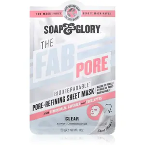 Soap & Glory The Fab Pore plátýnková maska 29 g