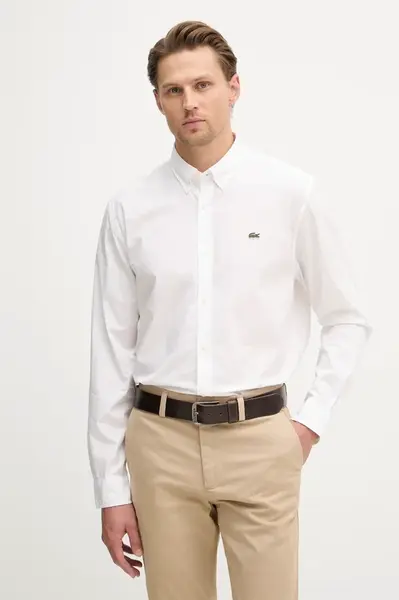 Lacoste košile pánská bavlněná