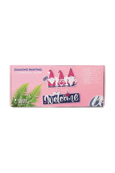 Graine Creative  DIY sada  Gnomes Rhinestone 13 x 30 x 2 cm