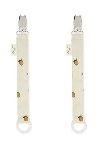 Konges Sløjd  Klip / přívěšek na dudlík  2 PACK PACIFIER STRAP 2-pack
