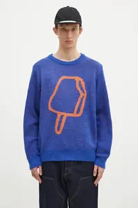 Sveter s prímesou vlny ICECREAM Popsicle Crewneck
