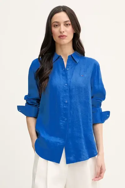Tommy Hilfiger košile dámská lněná