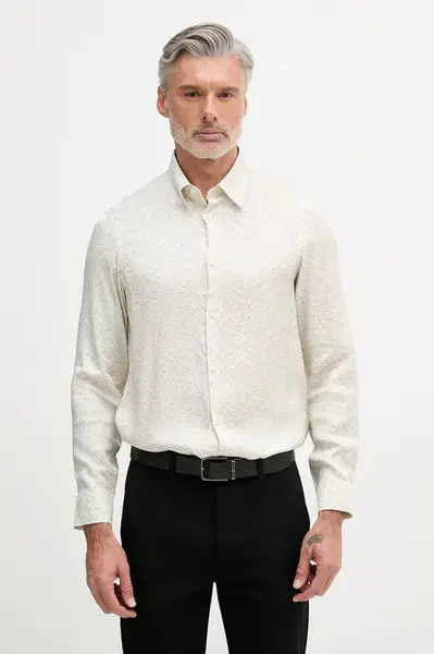Armani Exchange košile pánská z viskózy
