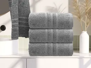 Ručník Comfort 50 x 100 cm světle šedý, 100% bavlna