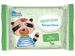 Dětské krémové tuhé mýdlo Pink Elephant Mýval Daniel - 90 g