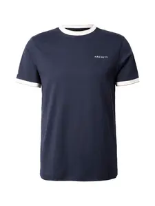 Hackett London Tričko  námornícka modrá / biela