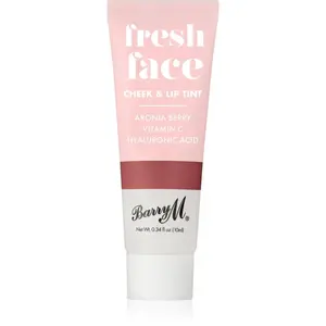 Barry M Fresh Face multifunkčné líčidlo na pery a tvár odtieň Deep Rose 10 ml