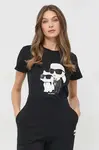 Karl Lagerfeld Bavlněné tričko Karl Lagerfeld