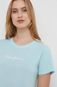 Pepe Jeans Bavlnené tričko Pepe Jeans LORETTE