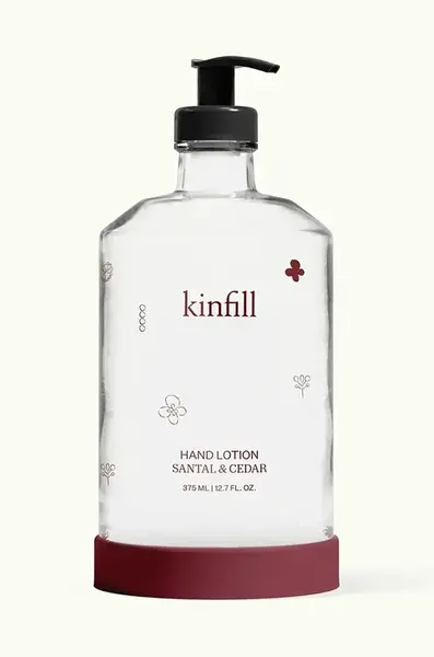 Kinfill Náplň mlieka na ruky Kinfill Santal & Cedar 375 ml