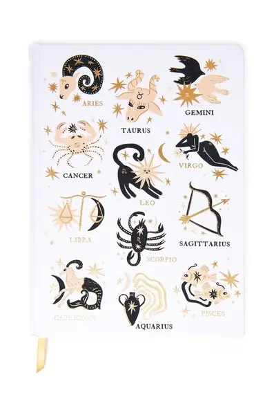 Designworks Ink Zápisník Designworks Ink Jumbo Journal 'Zodiac'