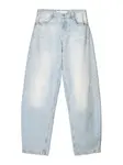 Bershka Džínsy  modrá denim