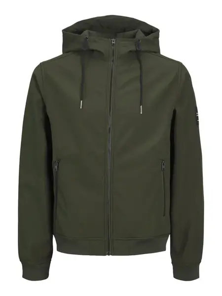 JACK & JONES Prechodná bunda  olivová