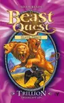 Trillion, trojhlavý lev, Beast Quest (12) (poškozená) - Adam Blade