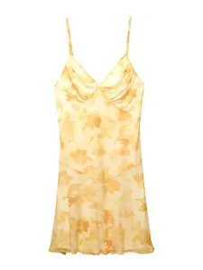 Pull&Bear Letné šaty  žltá / medová