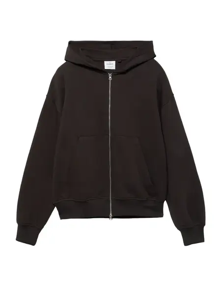 Pull&Bear Tepláková bunda  čokoládová