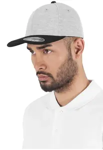 Flexfit Double Jersey 2-Tone gray/blk