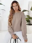 Dámska mikina UZORI béžová