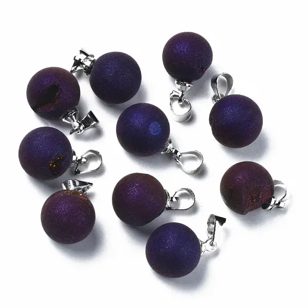 Natural Agate Charms