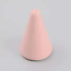 Cone Shaped Vitreous Enamel Ring Displays