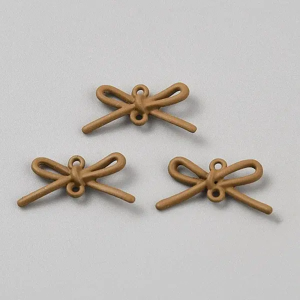 Spray Printed Alloy Connector Charms