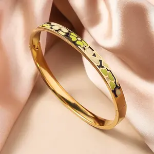 304 Stainless Steel Enamel Bangles